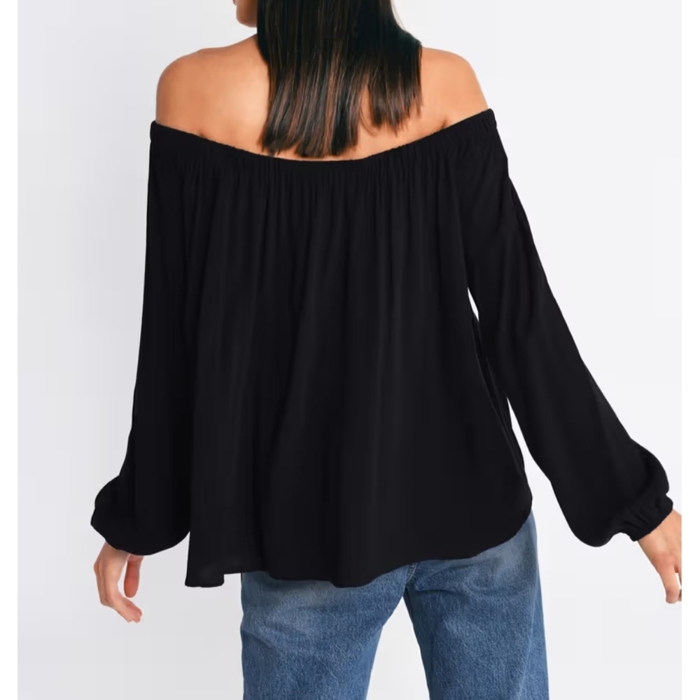 NWT Tobi Wine Color Sz M Women's Flowy High/low Blouse Rayon - Picture 3 of 11